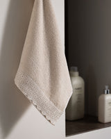 100% Cotton 2-Piece Hand Towel Set - Soft & Absorbent