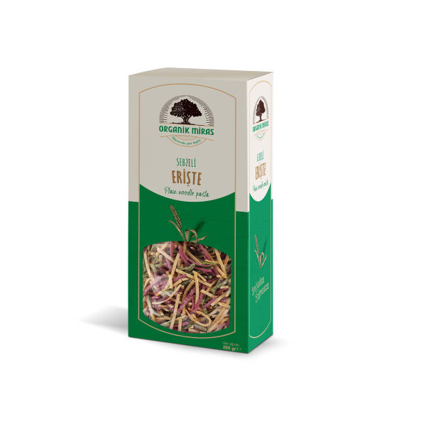 Premium Organic Heritage Vegetable Egg Noodles