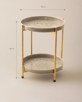 Table d'Appoint Gabrielle - Meuble d'Accent Moderne