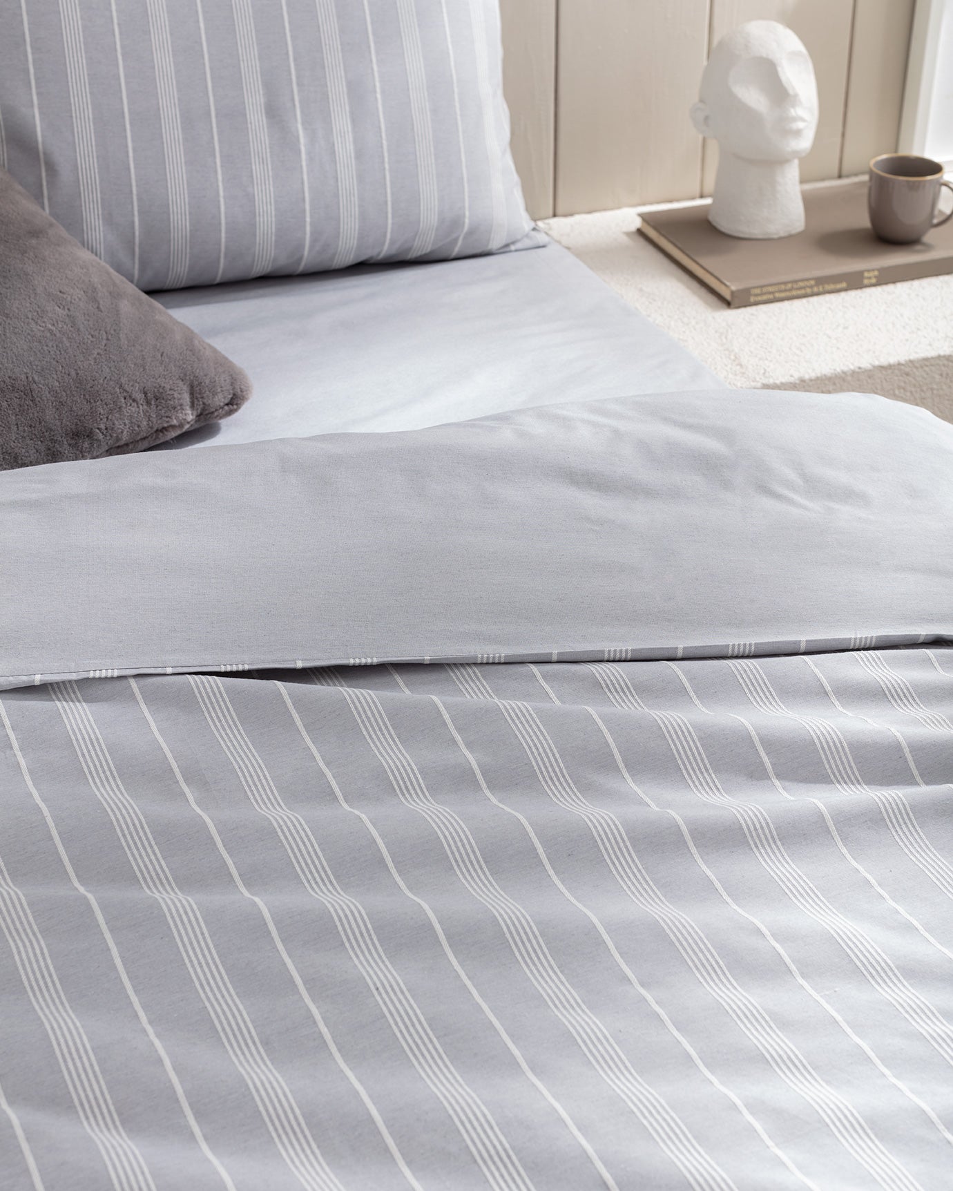 Amelia Double Cotton Dobby Weave Duvet Cover Set