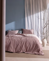 Cotton Blend Jersey Single Duvet Cover Set - Soft & Fitted