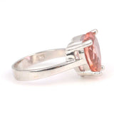 925 Sterling Silver Zultanite Heart Ring - Color-Changing Gemstone