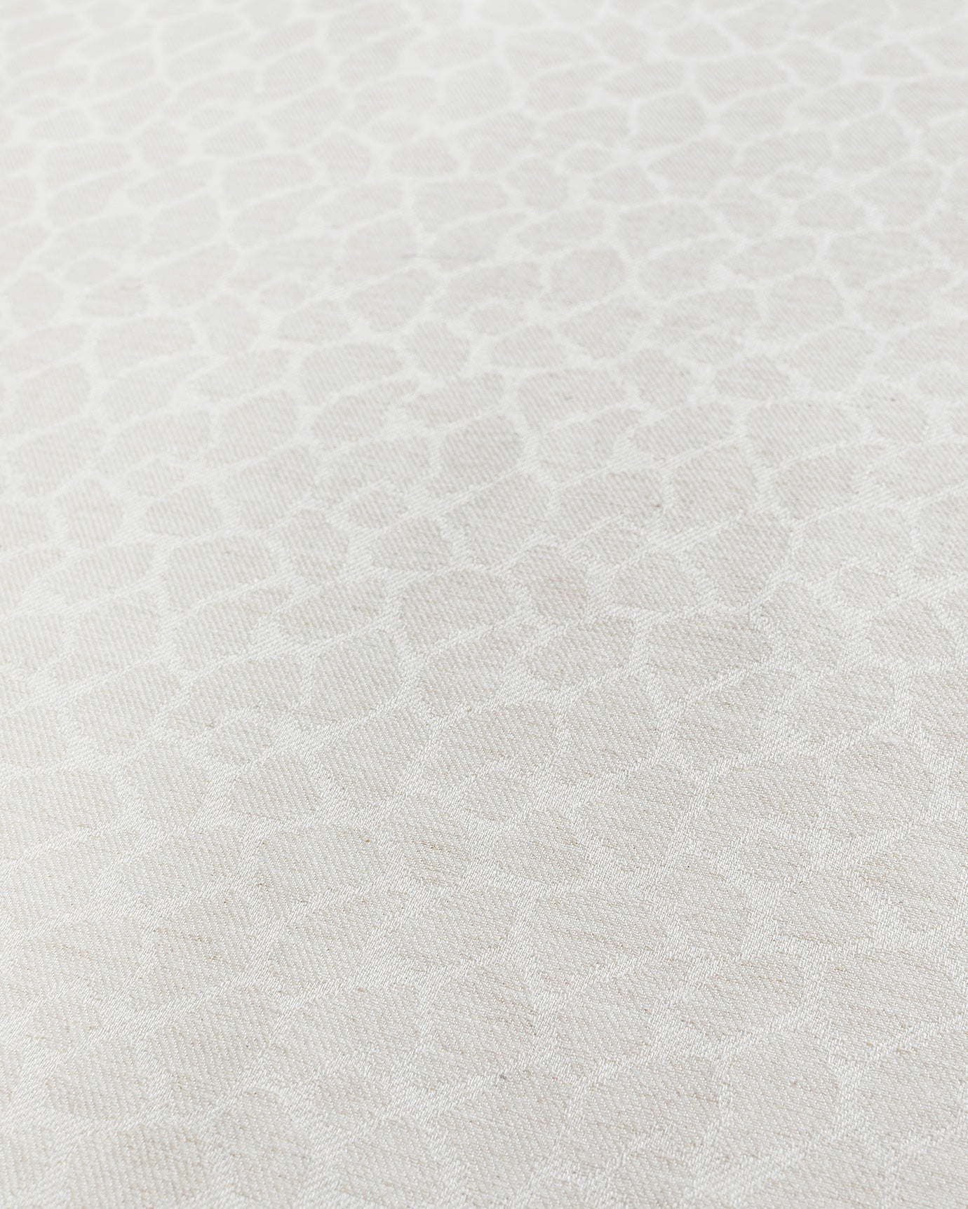 Cotton Blend King Size Duvet Set - Jacquard Weave
