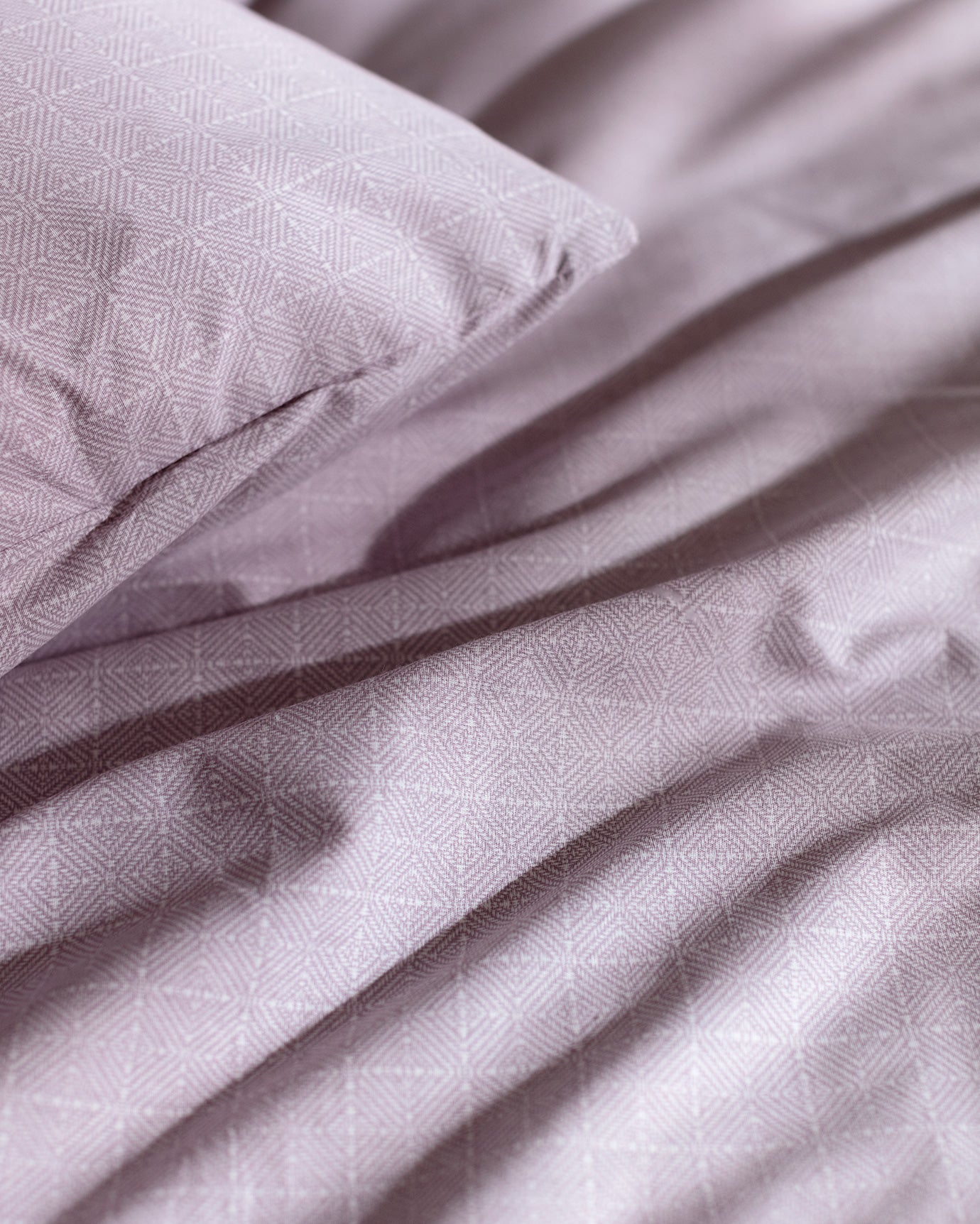 100% Cotton Ranforce Double Duvet Cover Set - Odette Print