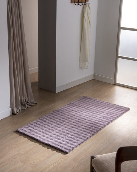 Premium Polyester Area Rug - Distinctive Bubble Texture Design
