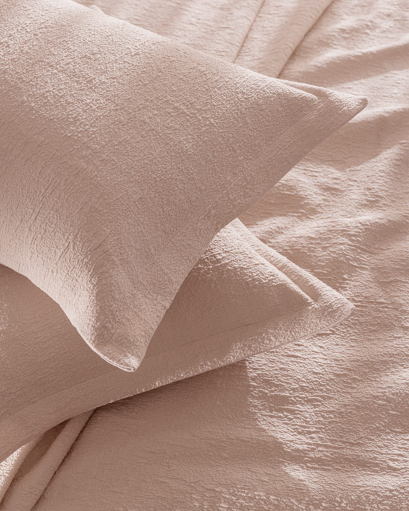 Labenne Double/Full Bedspread - Powder Pink Soft Bed Cover