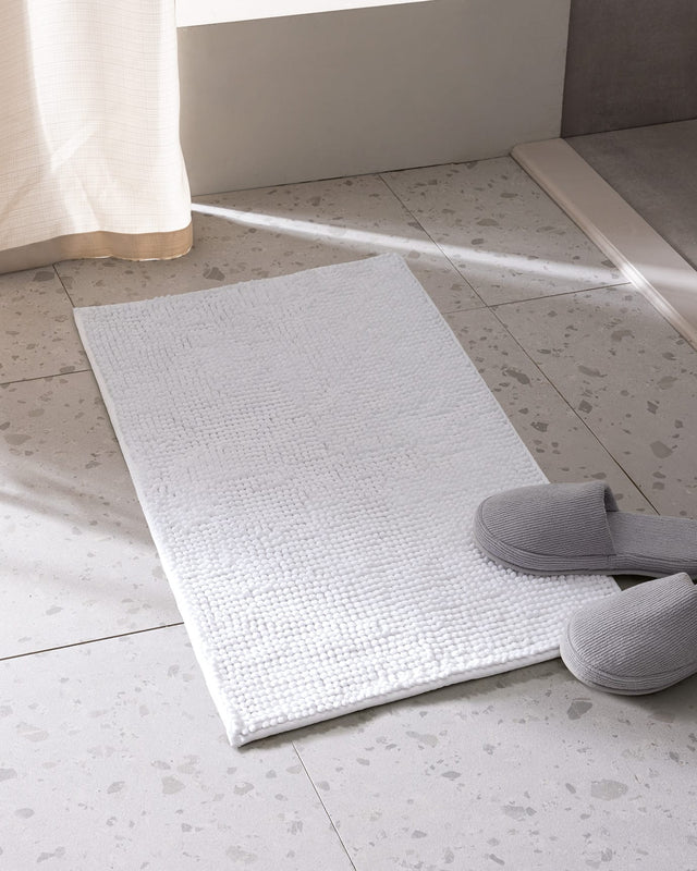 Conques Soft Absorbent Bathroom Mat - Non-Slip Bath Rug