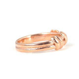 Sterling Silver Modern Band Ring - Contemporary Slanted Design