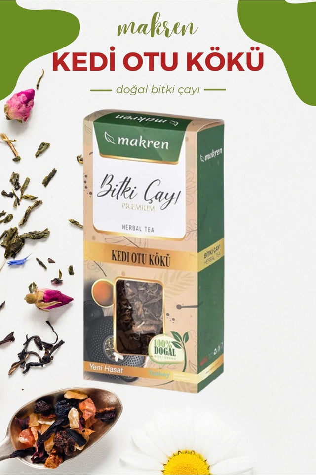 Makren Premium Valerian Root Herbal Tea - 70g