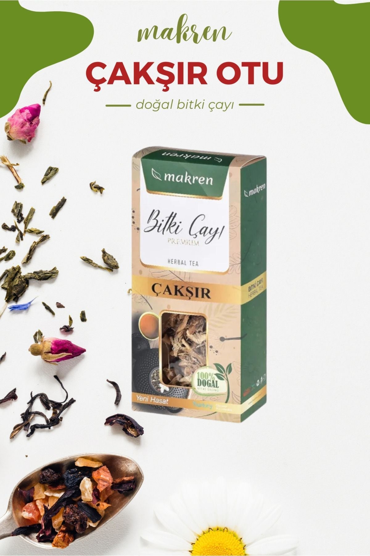 Makren天然赫尔莫尼斯根草本茶 - 70克