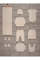 10 - Piece Starry Bear Newborn Welcome Gift Set - 1.5 kg - TryAladdin