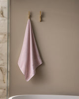 100% Cotton Plush Bath Towel - Ultra Soft & Absorbent - Powder Pink - TryAladdin