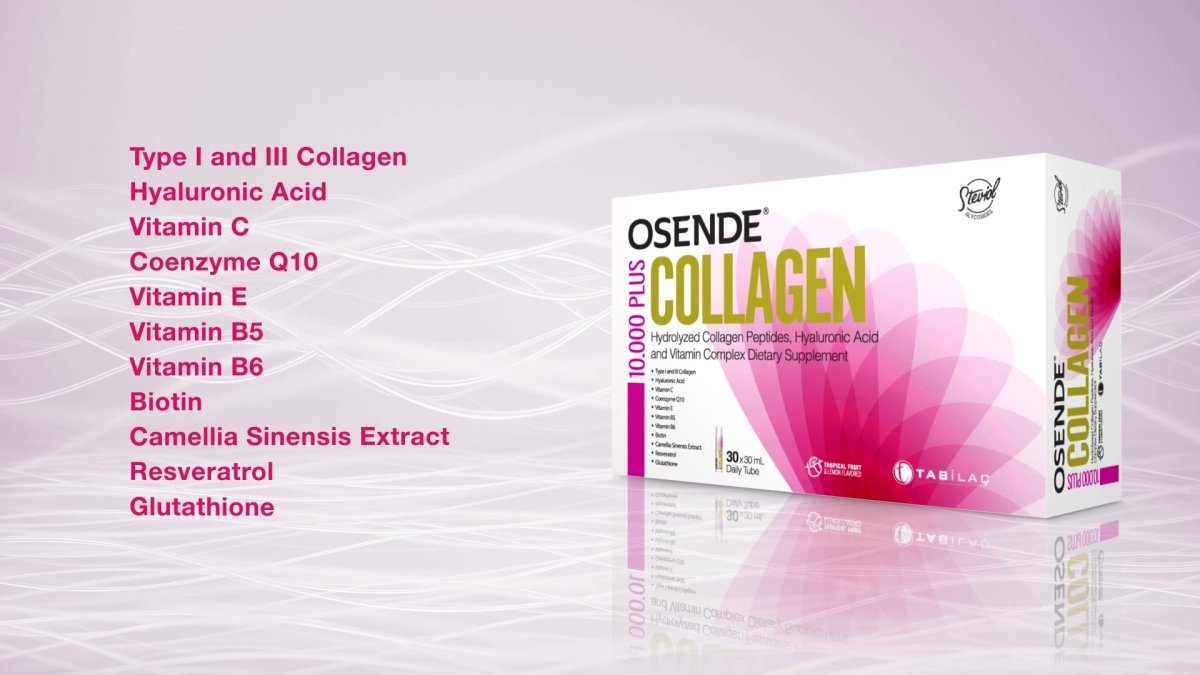 10.000 Plus Collagen Peptides & Hyaluronic Acid - 30 Daily Tubes - TryAladdin