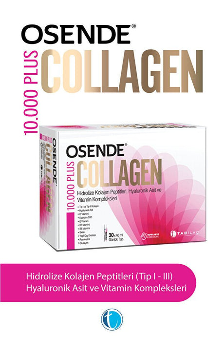 10.000 Plus Collagen Peptides & Hyaluronic Acid - 30 Daily Tubes - TryAladdin