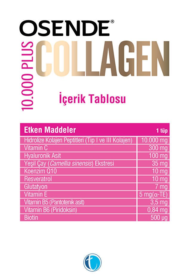 10.000 Plus Collagen Peptides & Hyaluronic Acid - 30 Daily Tubes - TryAladdin