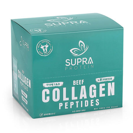 10,000mg Hydrolyzed Bovine Collagen Peptides - Unflavored Daily Sachets - TryAladdin