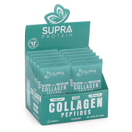 10,000mg Hydrolyzed Bovine Collagen Peptides - Unflavored Daily Sachets - TryAladdin