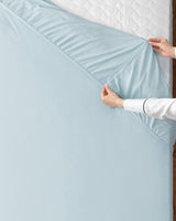 Valeria King Size 100% Combed Cotton Soft Fitted Sheet