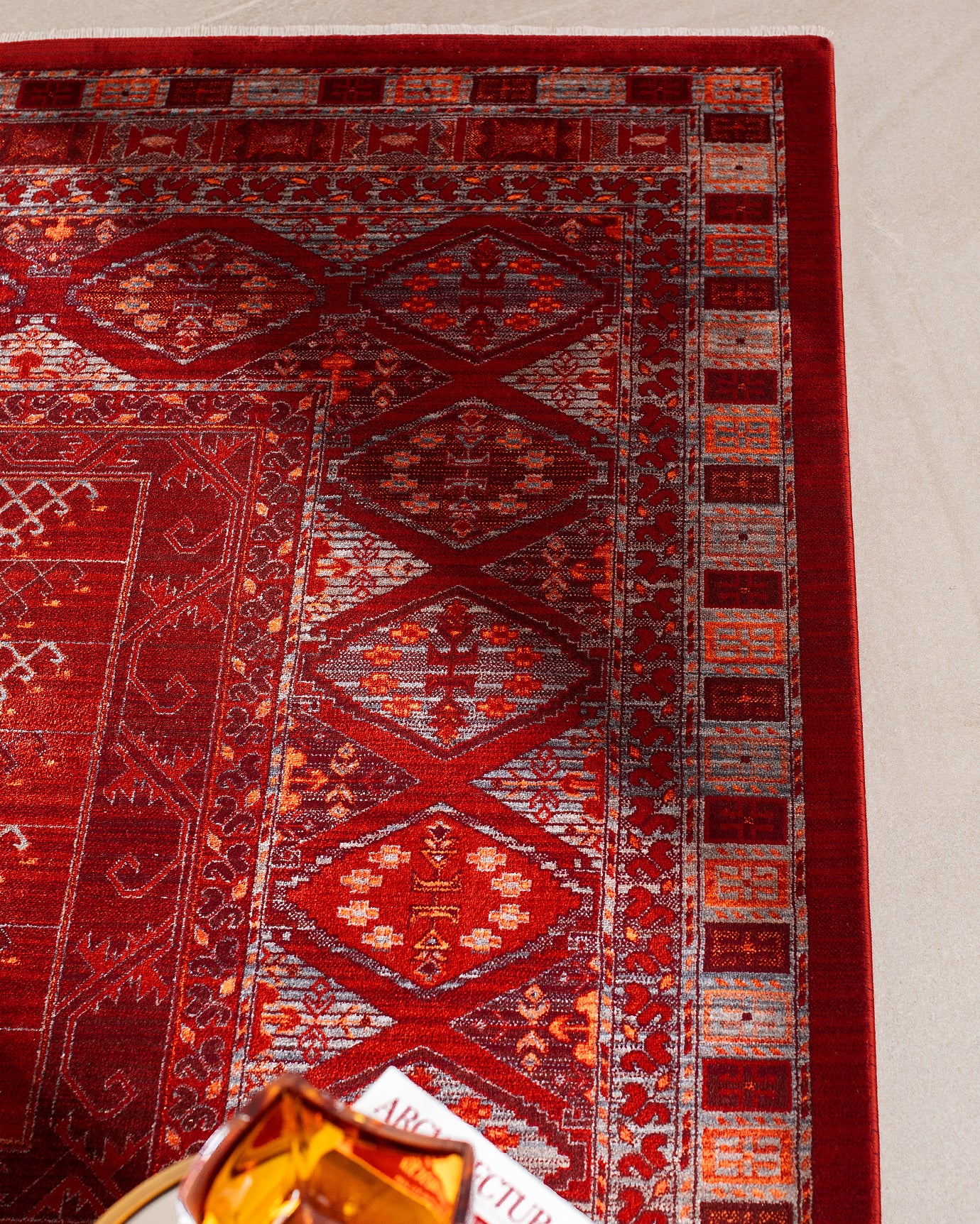 Clamecy Area Rug - Modern Floor Carpet for Living Room & Bedroom