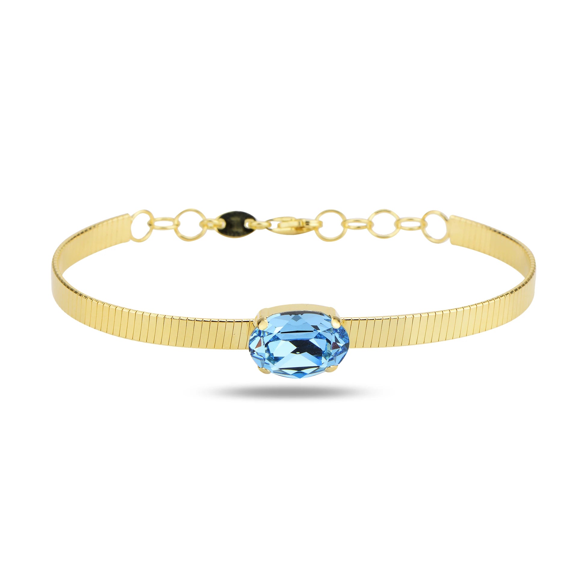 Elegant oval armbånd - dristigt afrundet design til tidløs stil