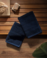 Emele 2-Pack 100% Cotton Hand Towels - Soft & Absorbent Bathroom Set