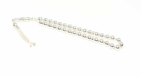 Premium 925 Sterling Silver Sphere Cut Tesbih