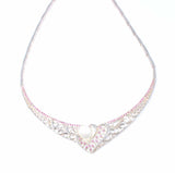 Premium 925 Sterling Silver Filigree Heart Necklace