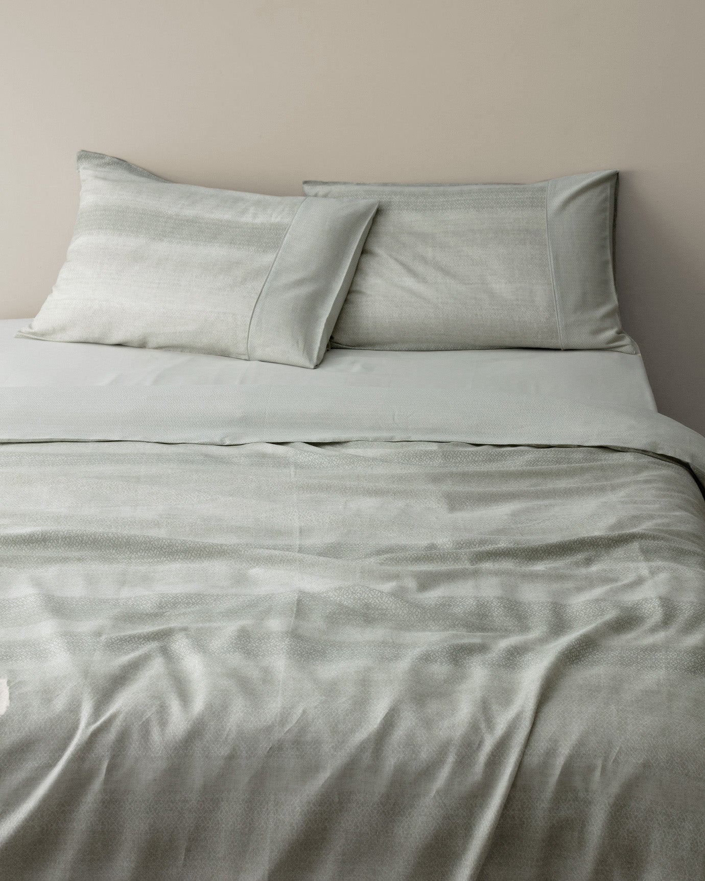 King Size 100% Cotton Crepe Printed Duvet Cover Set