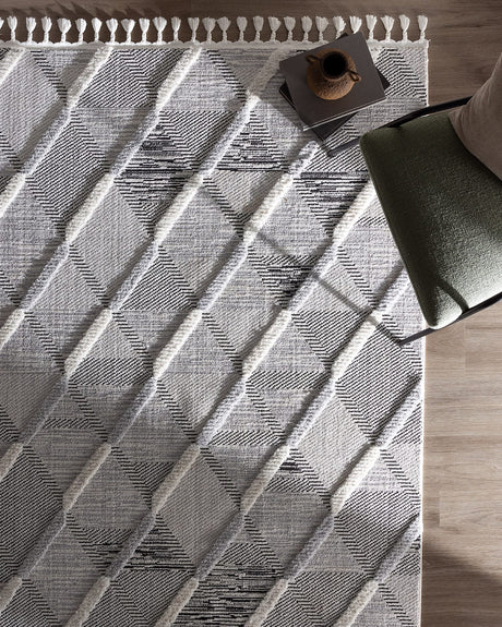 Soft Pile Polyester Area Rug - Modern Coleus Design for Living Spaces