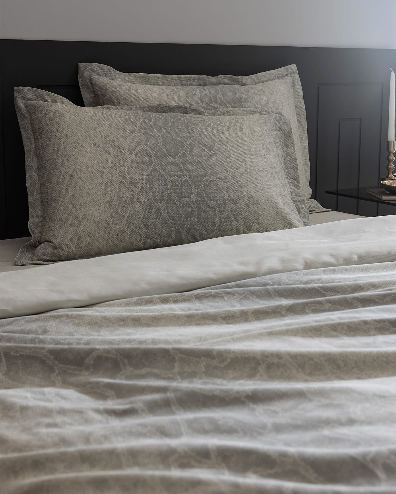 Elaine Double Bed 100% Cotton Printed Sateen Duvet Cover Set