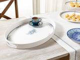 Plastic Oval Serving Tray - Elegant & Versatile