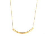 Professional Sterling Silver Tube Necklace