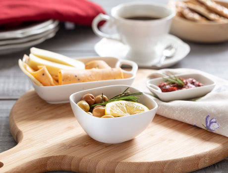 Modern Square Serving Bowl - Small Dessert & Appetizer Dish