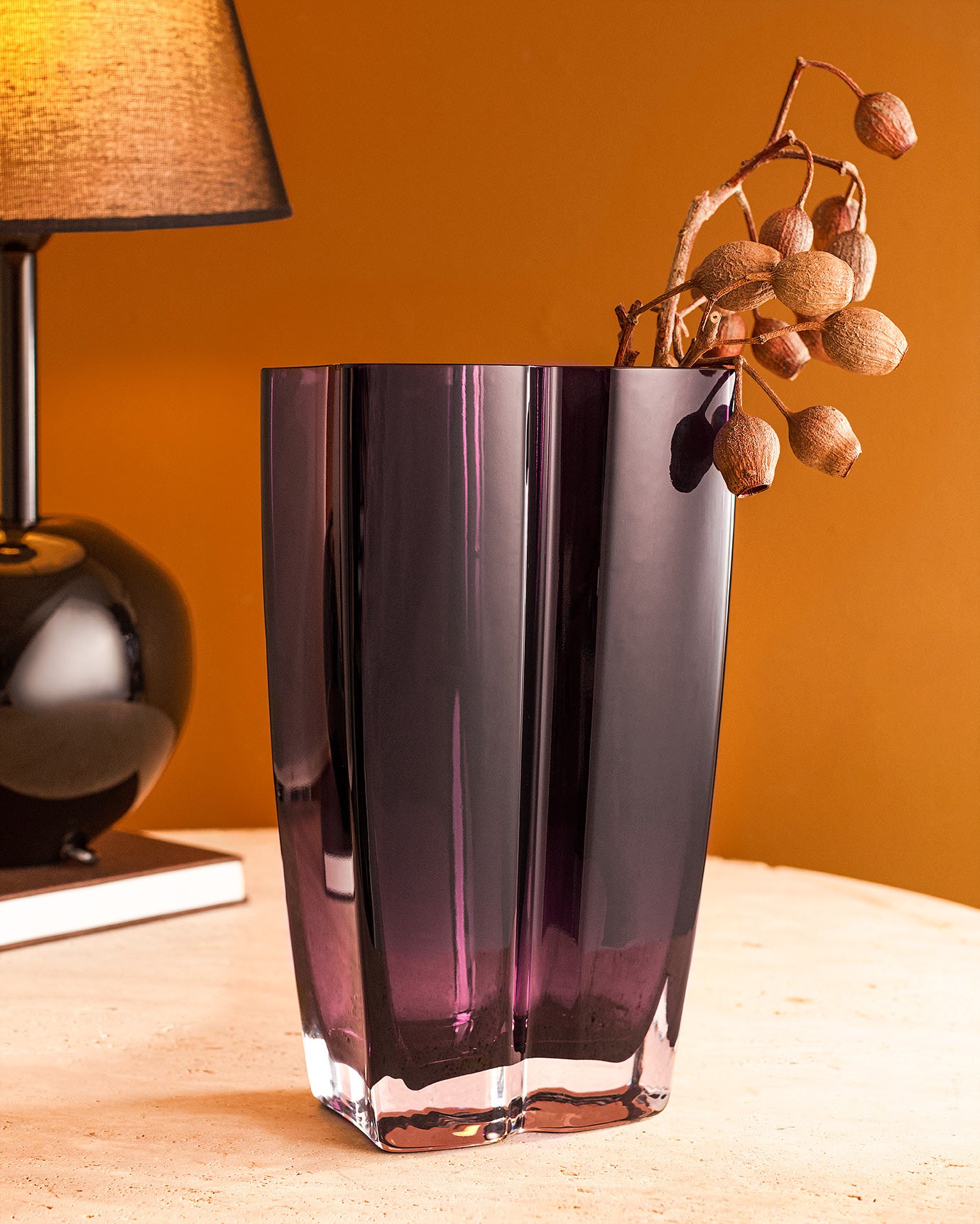 Handmade Glass Vase - Lillebonne Collection
