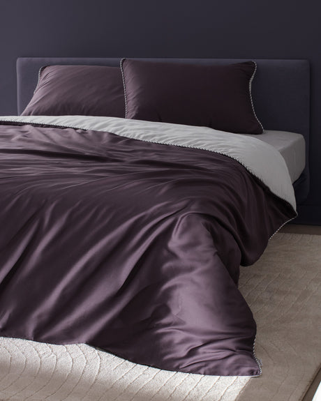 100% Cotton 208 TC Printed Sateen King Size Duvet Cover Set