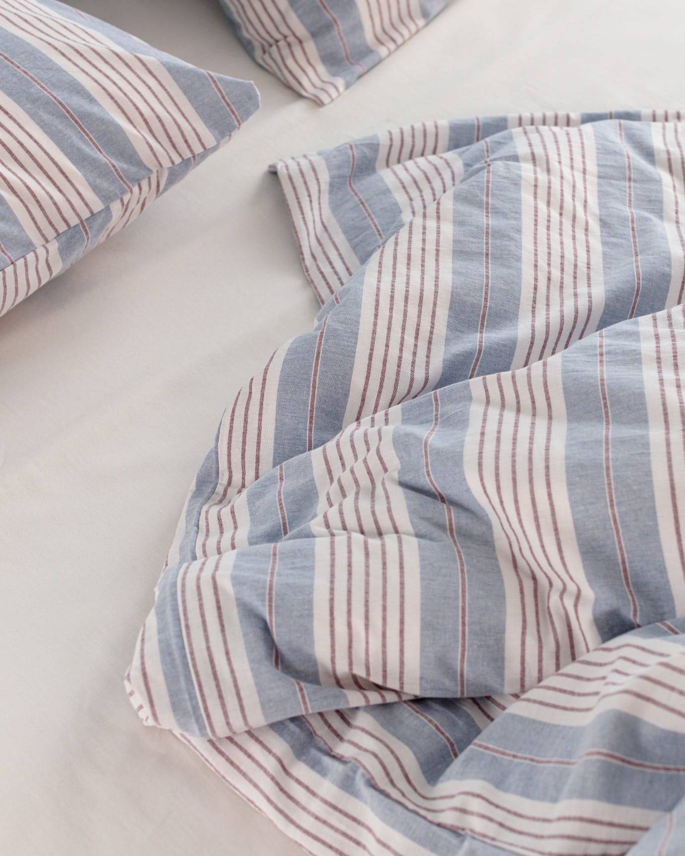 Berne Yarn Dyed Full Size Duvet Cover Set
