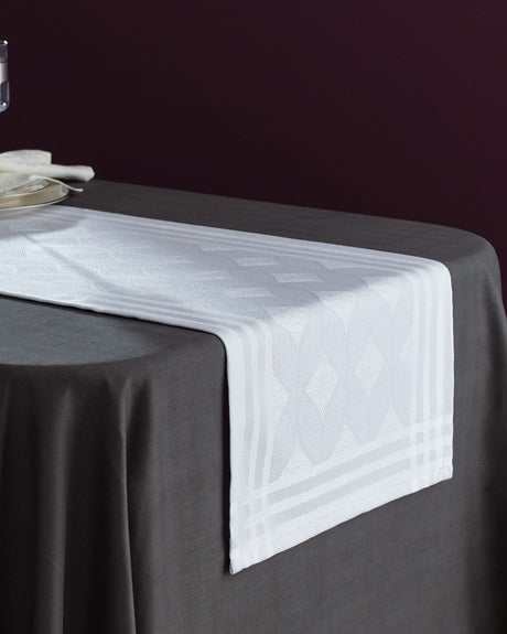 Polyester Table Runner - Mayenne Collection Elegant Design