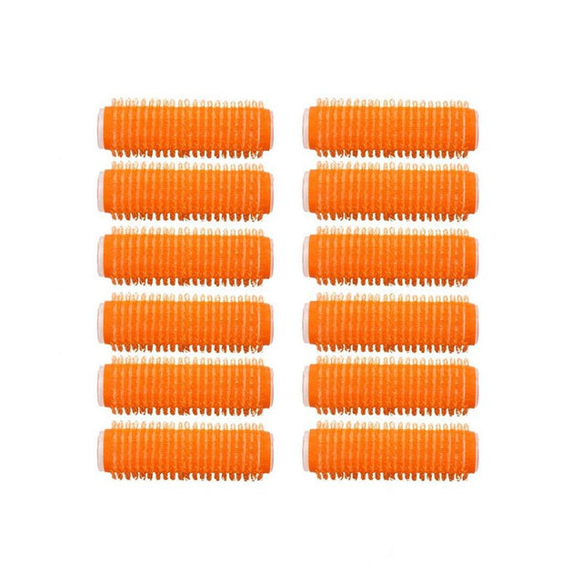 12 - Pack Velcro Hair Curlers for Volumizing No - Heat Styling - TryAladdin
