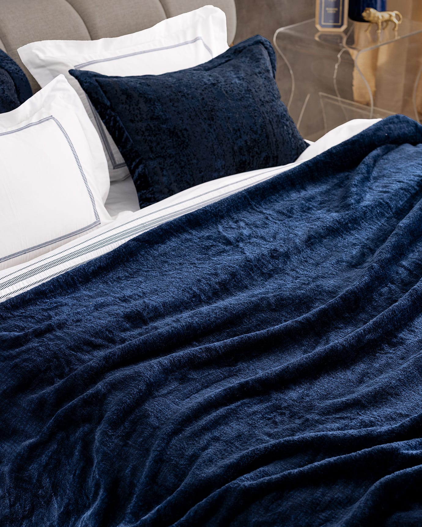 Soft Cotton & Polyester 8-Piece Bed Set - Elegant Antoinette Style