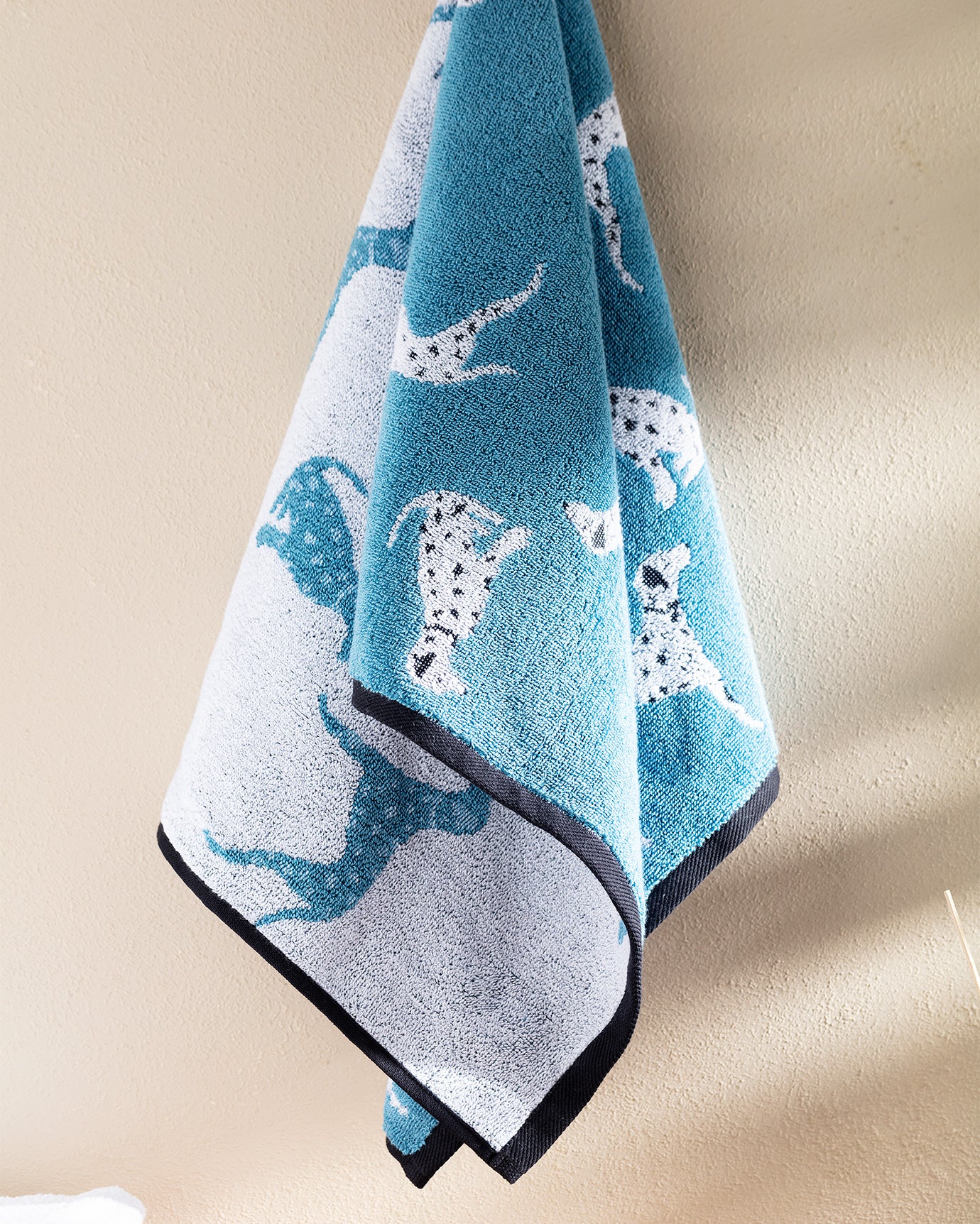 Asciugamano Viso 100% Cotone - Design Maculato Dalmatian