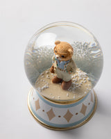 Bonny Bear Snow Globe - Beige Blue Home Decor Decoration Gift