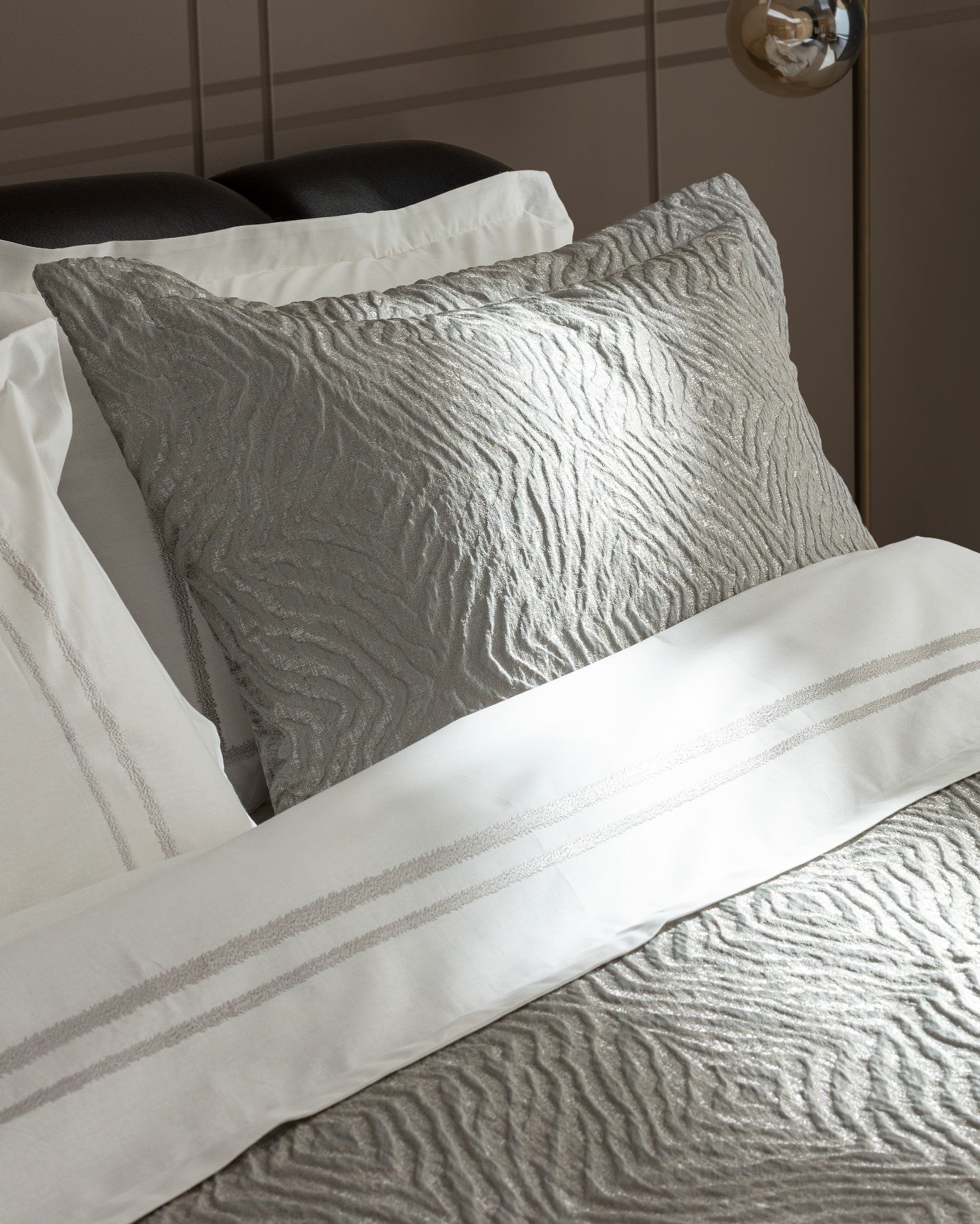 Vence 8 Piece Full/Queen Luxury Bedding Set - Complete Home Ensemble