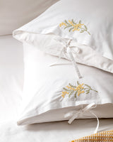 Bresnay 100% Cotton Pillowcase - Soft & Breathable Yellow Cover