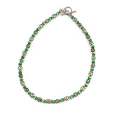 925 Sterling Silver Cat's Eye Stone Pendant Necklace - Elegant Design