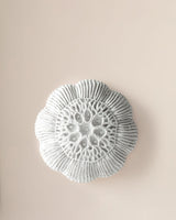 Resin Wall Decor - Coralie Modern Sculptural White