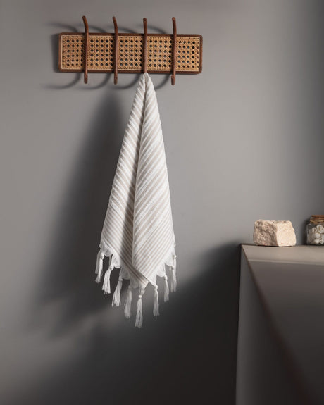 100% Cotton Hammam Face Towel - Soft Pile Weave