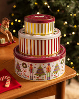 Metal Decorative Storage Box - Round & Versatile