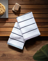 Premium 100% Cotton Hand Towel Set - 2 Pack