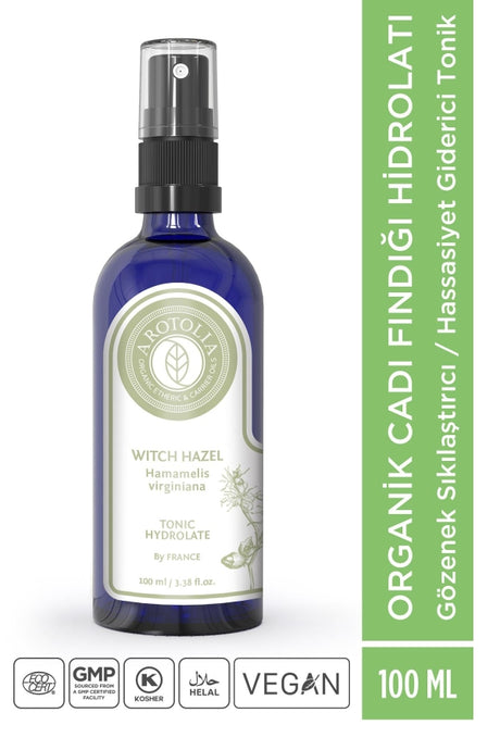 Premium Organic Witch Hazel Hydrosol Toner