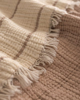 Premium Cotton Blend Double Bedspread - Soft & Elegant